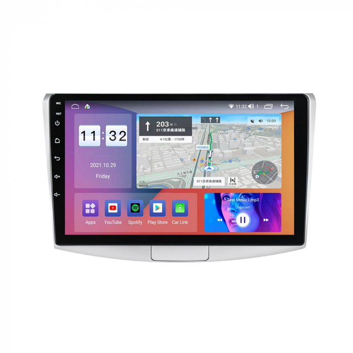 Navigatie dedicata Volkswagen Passat B7 2011-2015, 4GB RAM 64GB ROM, Octacore, Android 14, Display QLED 10", DSP, Carplay, Android Auto, Internet, Youtube, Waze, WIFI, Bluetooth [2]