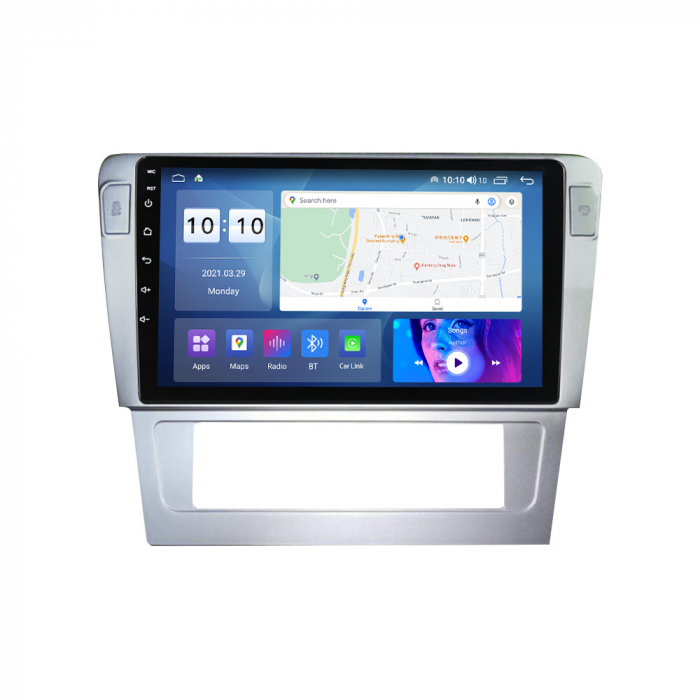 Navigatie dedicata Volkswagen Passat B7, 4GB RAM 64GB ROM, Octacore, Android 14, Display QLED 9", DSP, Carplay, Android Auto, Internet, Youtube, Waze, WIFI, Bluetooth [4]