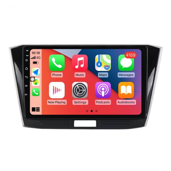 Navigatie dedicata Volkswagen Passat B8 2015-2018, 4 GB RAM 32 ROM, Android 14, Display QLED, 10", DSP, Carplay, Android Auto, Internet, Youtube, Waze, WI-FI, USB, Bluetooth [5]
