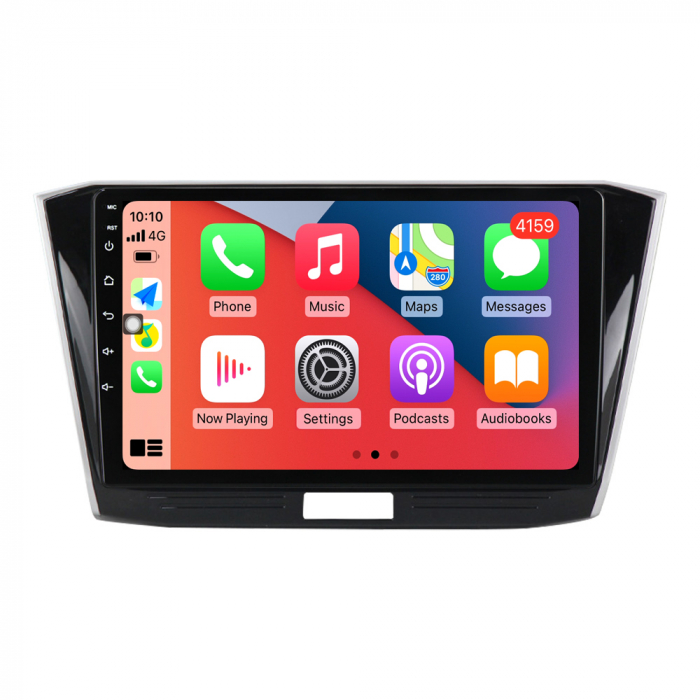 Navigatie dedicata Volkswagen Passat B8 2015-2018, 4GB RAM 64GB ROM, Octacore, Android 14, Display QLED 10", DSP, Carplay, Android Auto, Internet, Youtube, Waze, WIFI, Bluetooth [4]
