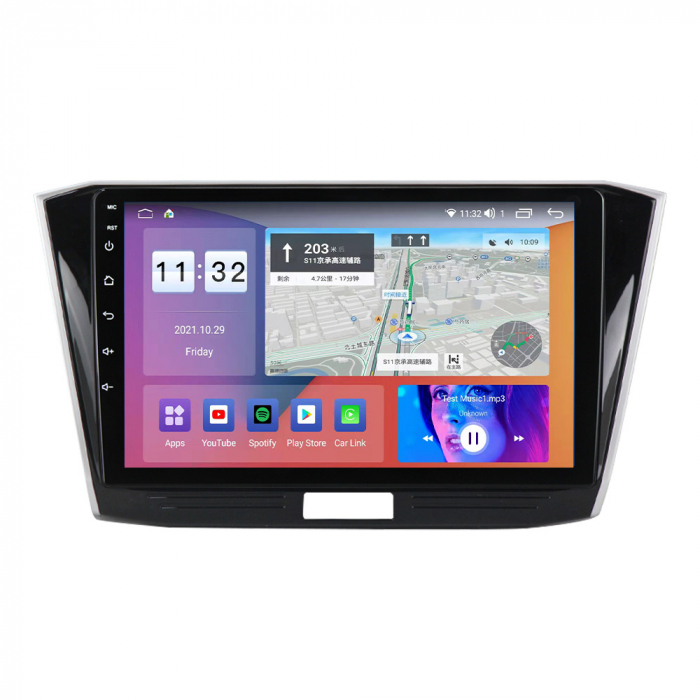 Navigatie dedicata Volkswagen Passat B8 2015-2018, 4GB RAM 64GB ROM, Octacore, Android 14, Display QLED 10", DSP, Carplay, Android Auto, Internet, Youtube, Waze, WIFI, Bluetooth [3]