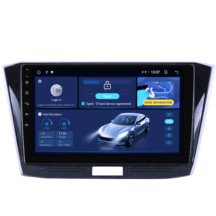 Navigatie dedicata Volkswagen Passat B8 2015-2018, 8GB RAM 128GB ROM, Octacore, Platforma TS18, Android 14, Display QLED 10”, Suporta camera 360º, DSP, Carplay&Android Auto, SIM 4G, Ventilator Activ [2]