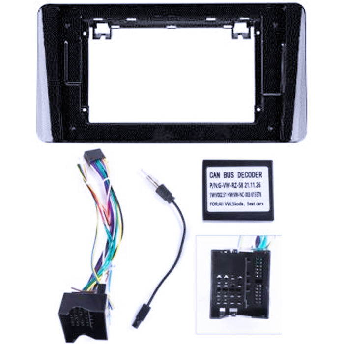 Navigatie dedicata Volkswagen Polo 6 2020-2022, 4GB RAM 64GB ROM, Octacore, Android 14, Display QLED 9", DSP, Carplay, Android Auto, Internet, Youtube, Waze, WIFI, Bluetooth [8]