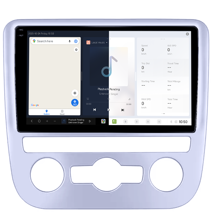 Navigatie Dedicata Volkswagen Scirocco 2009-2014 DUDU3, 4GB RAM 64GB ROM, Octacore, Platforma 8581, Android, Display QLED 9", DSP, Carplay&AndroidAuto [5]