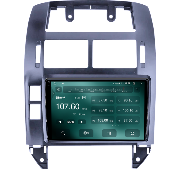 Navigatie dedicata Volkswagen Polo Mk4 2004-2009, 4GB RAM 64GB ROM, Quad Core, Display 9" QLED 1K, Carplay, Android 14, Bluetooth, Magazin Play, Suport Camere AHD [4]