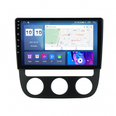 Navigatie dedicata Volkswagen Sagitar 2006-2010, 4 GB RAM 32 ROM, Android 14, Display QLED, 10", DSP, Carplay, Android Auto, Internet, Youtube, Waze, WI-FI, USB, Bluetooth [4]