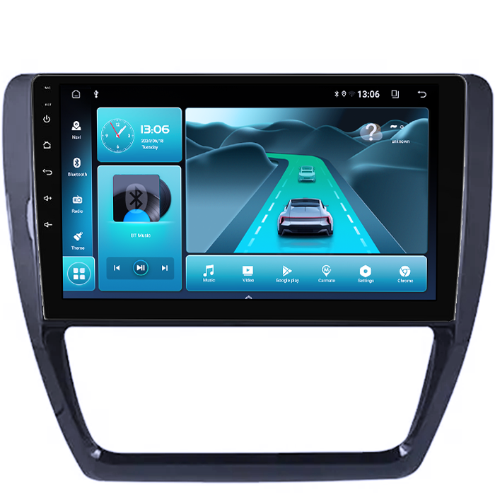 Navigatie dedicata Volkswagen Sagitar, Jetta 2012-2015, 8GB RAM 128GB ROM, Octacore, Platforma TS18, Android 14, Display QLED 9”, Suporta camera 360º, DSP, Carplay&Android Auto, SIM 4G, Ventilator Act [4]