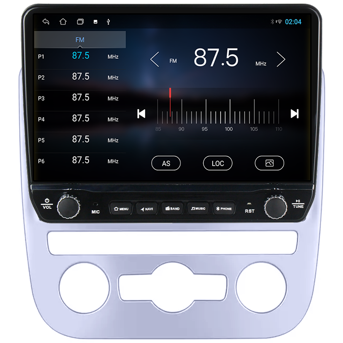 Navigatie dedicata Volkswagen Scirocco (2008-2017) Tesla cu butoane rotative model 2024, 4GB RAM 64GB ROM, Procesor Quadcore, Android 14, Display QLED 10", DSP, Carplay&Android Auto [3]