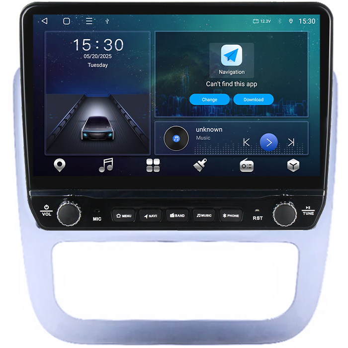 Navigatie dedicata Volkswagen Scirocco (2008-2017) Tesla cu butoane rotative model 2024, 4GB RAM 64GB ROM, Procesor Quadcore, Android 14, Display QLED 10", DSP, Carplay&Android Auto [6]