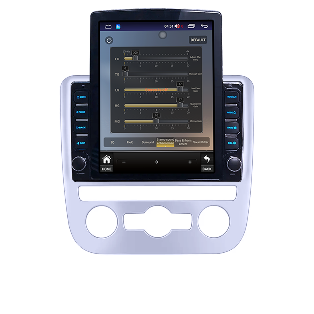 Navigatie dedicata Volkswagen Scirocco (2008-2017) Tesla Style, 4GB RAM 64GB ROM, Procesor Quadcore, Android, Display QLED 9.7", DSP, Carplay&Android Auto AC [2]