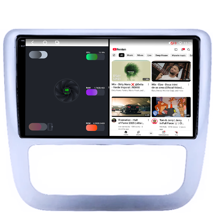 Navigatie dedicata Volkswagen Scirocco 2009-2014, 4GB RAM 64GB ROM, Octacore, Android 14, Display QLED 1K 9", DSP, Carplay, Android Auto, Internet, Youtube, Waze, WIFI, Bluetooth [3]