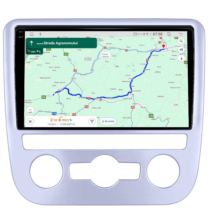 Navigatie dedicata Volkswagen Scirocco 2009-2014, 4GB RAM 64GB ROM, Quad Core, Display 9" QLED 1K, Carplay, Android 14, Bluetooth, Magazin Play, Suport Camere AHD [5]