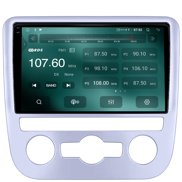 Navigatie dedicata Volkswagen Scirocco 2009-2014, 4GB RAM 64GB ROM, Quad Core, Display 9" QLED 1K, Carplay, Android 14, Bluetooth, Magazin Play, Suport Camere AHD [3]