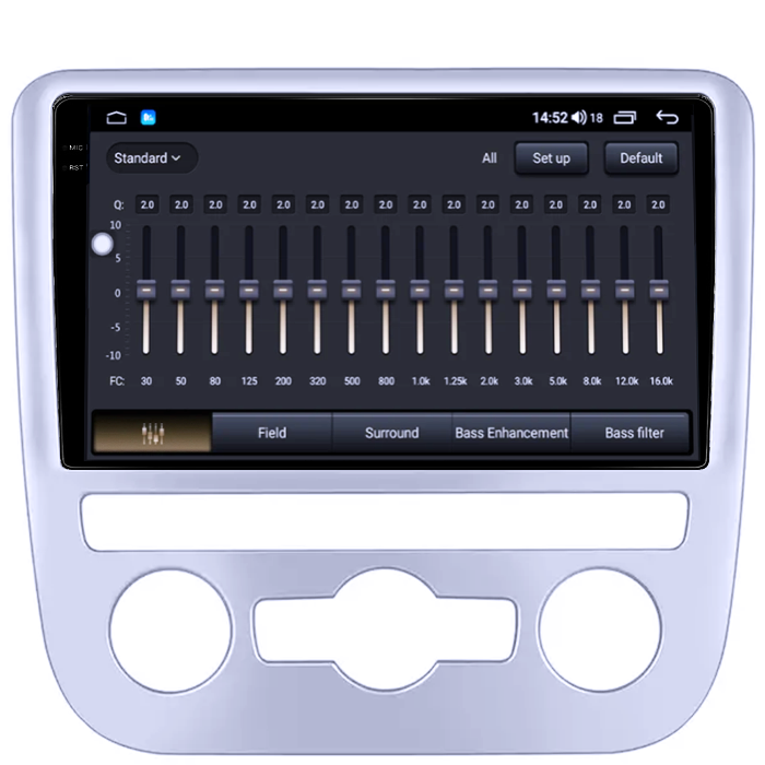 Navigatie dedicata Volkswagen Scirocco 2009-2014, AC, 8GB RAM 128GB ROM, Octacore, Platforma TS18, Android 14, Display QLED 9", Suporta camera 360", DSP, Carplay&And [3]