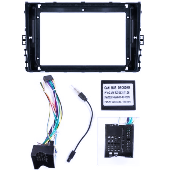 Navigatie dedicata Volkswagen T6 2015+, Taigo, T-Roc, T-Cross, Caravelle, Arteon, 4GB RAM 64GB ROM, Octacore, Android 14, Display QLED 9", DSP, Carplay, Android Auto, Internet, Youtube, Waze, WIFI, Bl [6]