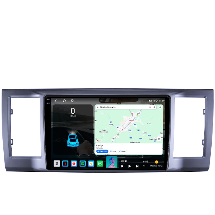 Navigatie dedicata Volkswagen T6 2016-2019, 4GB RAM 64GB ROM, Octacore, Android 14, Display QLED 1K 9", DSP, Carplay, Android Auto, Internet, Youtube, Waze, WIFI, Bluetooth [2]