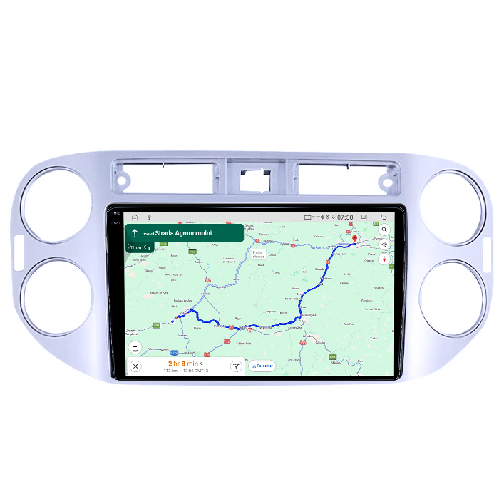 Navigatie dedicata Volkswagen Tiguan 2007-2012, 4GB RAM 64GB ROM, Quad Core, Display 9" QLED 1K, Carplay, Android 14, Bluetooth, Magazin Play, Suport Camere AHD [5]