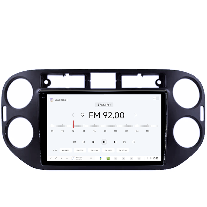 Navigatie Dedicata VW Tiguan 2007-2012 DUDU3, 4GB RAM 64GB ROM, Octacore, Platforma 8581, Android, Display QLED 9", DSP, Carplay&AndroidAuto [3]