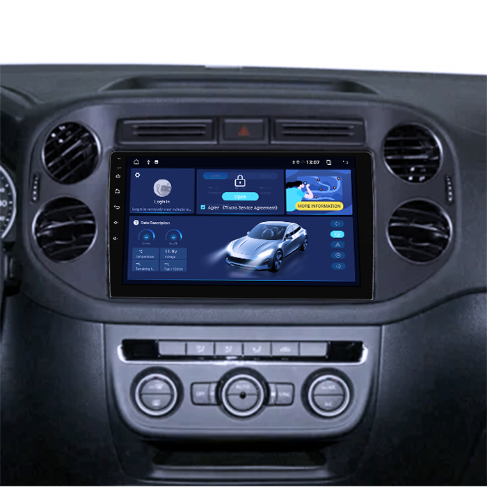 Navigatie dedicata Volkswagen Tiguan 2007-2016, Golf 5/6+, 4GB RAM 64GB ROM, Octacore, Android 14, Display QLED 1K 9", DSP, Carplay, Android Auto, Internet, Youtube, Waze, WIFI, Bluetoot [5]