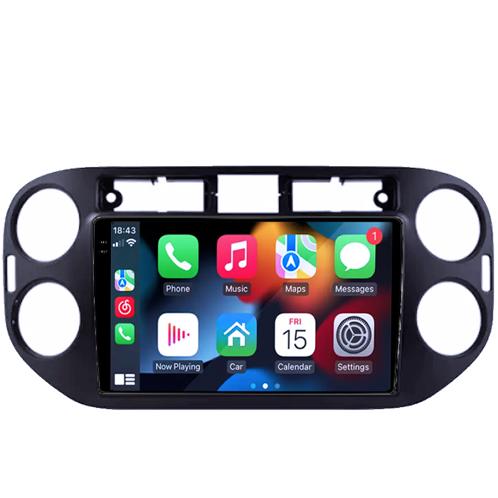 Navigatie dedicata Volkswagen Tiguan 2007-2016, Golf 5/6+, Silver, 12GB RAM 256GB ROM, Android 14, Rezolutie 2K, Display QLED, 9", DSP, Carplay, Android Auto, Internet, Youtube, W [11]