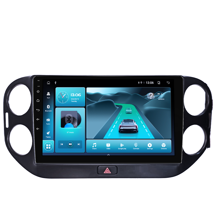 Navigatie dedicata Volkswagen Tiguan 2010-2017, 8GB RAM 128GB ROM, Octacore, Platforma TS18, Android 14, Display QLED 9”, Suporta camera 360º, DSP, Carplay&Android Auto, SIM 4G, Ventilator Activ [4]