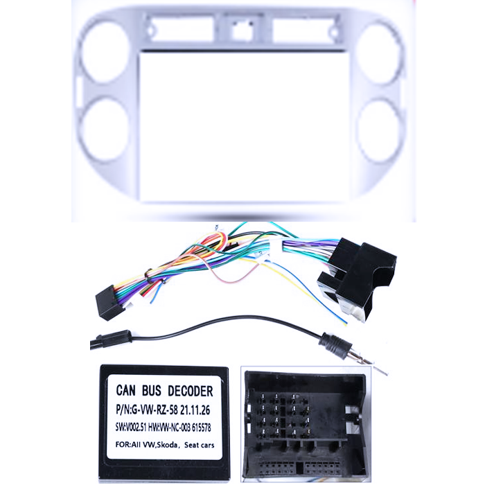 Navigatie dedicata Volkswagen Tiguan 2007-2012, 4GB RAM 32GB ROM, Octacore, Android 14, Display QLED 9", DSP, Carplay&Android Auto, SIM 4G, Bluetooth, Ventilator Activ [7]
