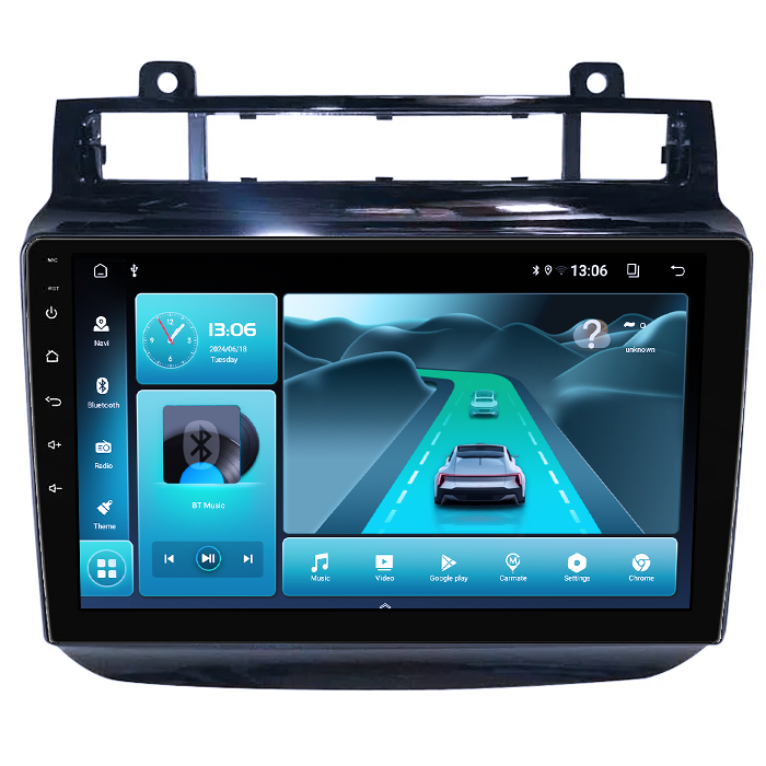 Navigatie dedicata Volkswagen Touareg 2010-2018, 8GB RAM 128GB ROM, Octacore, Platforma TS18, Android 14, Display QLED 9”, Suporta camera 360º, DSP, Carplay&Android Auto, SIM 4G, Ventilator Activ [4]