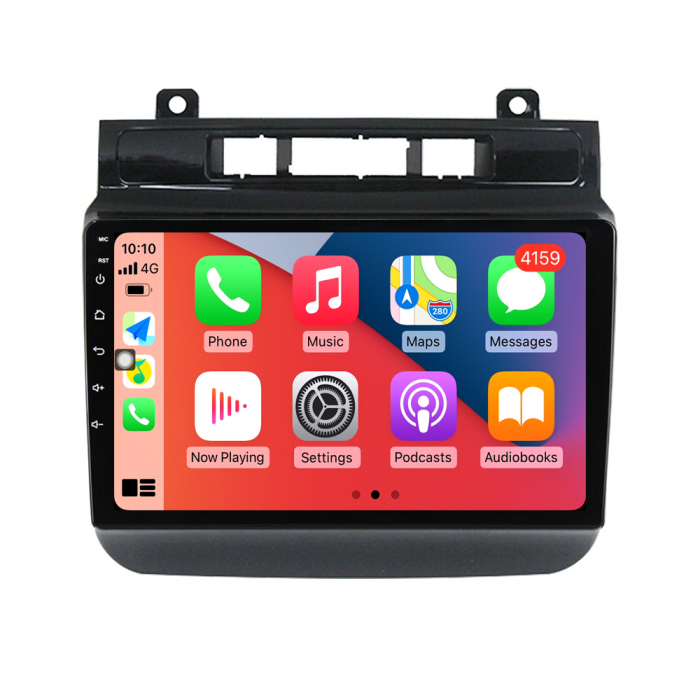 Navigatie dedicata Volkswagen Touareg 2012-2015, 4 GB RAM 32 ROM, Android 14, Display QLED, 9", DSP, Carplay, Android Auto, Internet, Youtube, Waze, WI-FI, USB, Bluetooth [5]