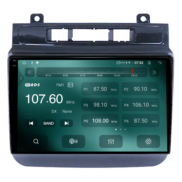 Navigatie dedicata Volkswagen Touareg 2012-2015, 4GB RAM 64GB ROM, Quadcore, Android 14, Display QLED 1K, 9", DSP, Carplay&Android Auto, Suport camere AHD [3]