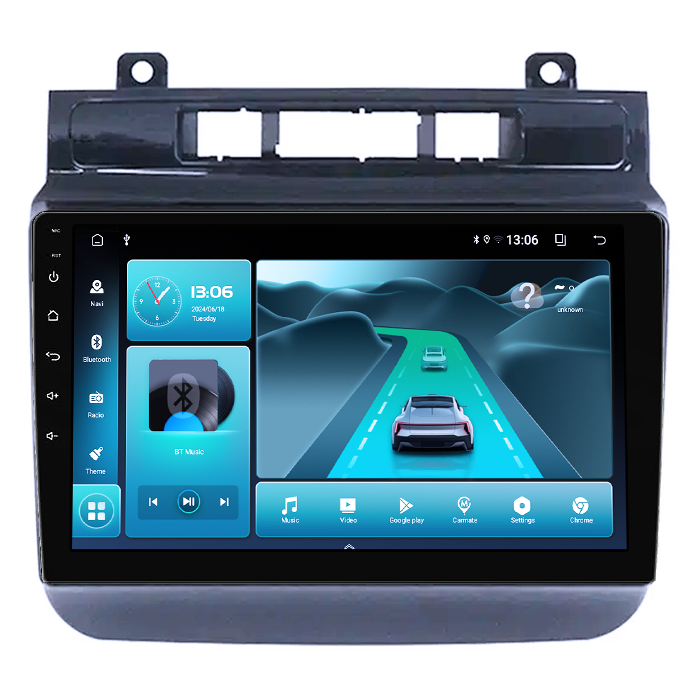 Navigatie dedicata Volkswagen Touareg 2012-2015, 8GB RAM 128GB ROM, Octacore, Platforma TS18, Android 14, Display QLED 9”, Suporta camera 360º, DSP, Carplay&Android Auto, SIM 4G, Ventilator Activ [4]