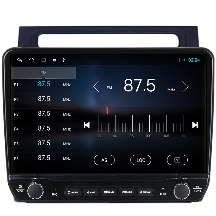 Navigatie dedicata Volkswagen Touran 2003-2015 Tesla cu butoane rotative model 2024, 4GB RAM 64GB ROM, Procesor Quadcore, Android 14, Display QLED 10", DSP, Carplay&Android Auto [3]