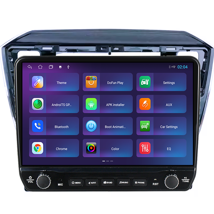 Navigatie dedicata Volkswagen Up 2011-2020 Tesla cu butoane rotative model 2024, 4GB RAM 64GB ROM, Procesor Quadcore, Android 14, Display QLED 10", DSP, Carplay&Android Auto [4]
