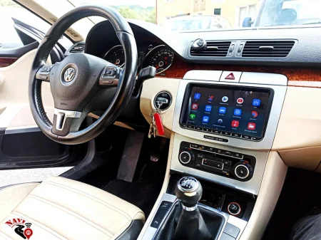 Navigatie dedicata Volkswagen, 2GB RAM 32GB ROM, Quad Core, Display 9" IPS Full HD, Carplay&Android Auto, Android 14, Suport camere AHD [5]