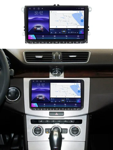 Navigatie dedicata Volkswagen, 2GB RAM 32GB ROM, Quad Core, Display 9" IPS Full HD, Carplay&Android Auto, Android 14, Suport camere AHD [6]