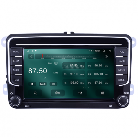 Navigatie dedicata Volkswagen, model 2023, 2GB RAM 32GB ROM, Quad Core, Display 7" IPS Full HD, Carplay&Android Auto, Android 14, Suport camere AHD [4]