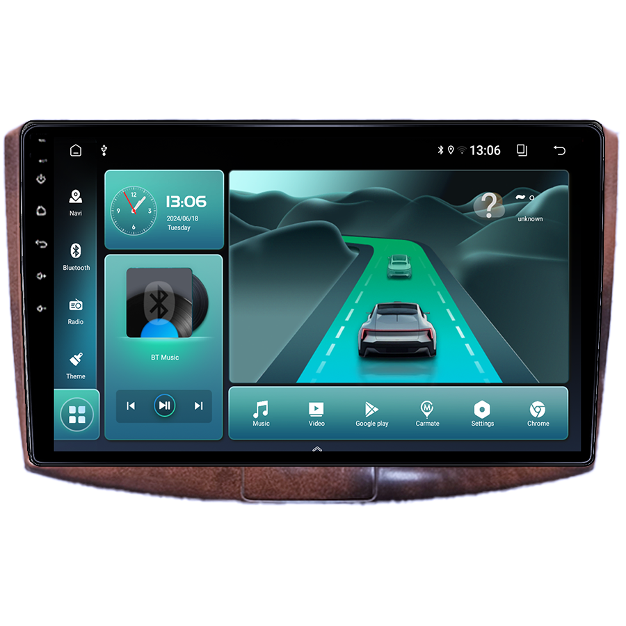 (Resigilata) Navigatie dedicata Volkwagen Passat B6/B7 Brown, 2GB RAM 32GB ROM, Quad Core, Display 9" IPS Full HD, Carplay&Android Auto, Android 14, Suport camere AHD [2]