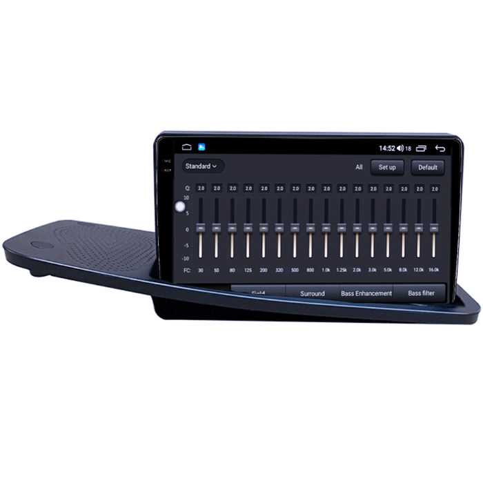 Navigatie dedicata Volvo S40 C30 C70 2004-2013, 8GB RAM 128GB ROM, Octacore, Platforma TS18, Android 14, Display QLED 9", Suporta camera 360", DSP, Carplay&Android Auto, SIM 4G, Ventilator Activ [9]