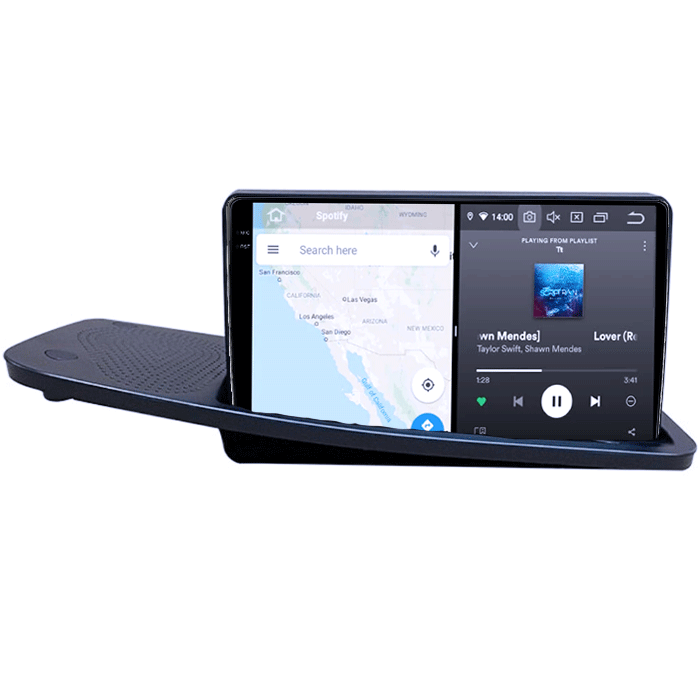 Navigatie dedicata Volvo S40 C30 C70 2004-2013, 8GB RAM 128GB ROM, Octacore, Platforma TS18, Android 14, Display QLED 9", Suporta camera 360", DSP, Carplay&Android Auto, SIM 4G, Ventilator Activ [8]
