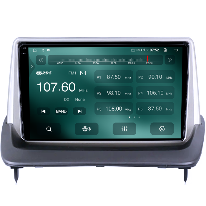 Navigatie dedicata Volvo S40, C30, C70, 4GB RAM 64GB ROM, Quad Core, Display 7" QLED, Carplay, Android 14, Bluetooth, Magazin Play, Suport Camere AHD [4]