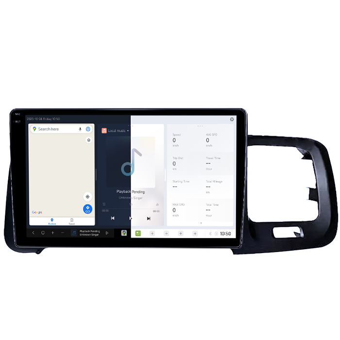Navigatie dedicata Volvo S60 V60 2011-2020, DUDU3, 4GB RAM 64GB ROM, Octacore, Platforma 8581, Android, Display QLED 9", DSP, Carplay&AndroidAuto [2]