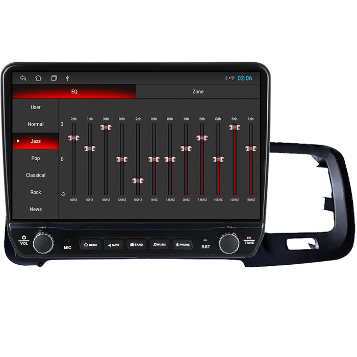 Navigatie dedicata Volvo S60 V60 2011-2020 Tesla cu butoane rotative model 2024, 4GB RAM 64GB ROM, Procesor Quadcore, Android 14, Display QLED 10", DSP, Carplay&Android Auto [2]