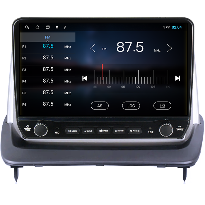 Navigatie dedicata Volvo S40, C30, C70 Tesla cu butoane rotative model 2024, 4GB RAM 64GB ROM, Procesor Quadcore, Android 14, Display QLED 10", DSP, Carplay&Android Auto [3]