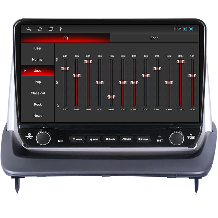 Navigatie dedicata Volvo S40, C30, C70 Tesla cu butoane rotative model 2024, 4GB RAM 64GB ROM, Procesor Quadcore, Android 14, Display QLED 10", DSP, Carplay&Android Auto [2]