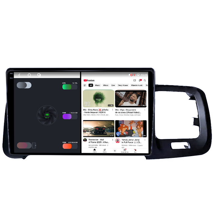 Navigatie dedicata Volvo S60 V60 2011-2020, 4GB RAM 64GB ROM, Octacore, Android 14, Display QLED 1K 9", Carplay&Android Auto, SIM 4G, Ventilator Activ [3]