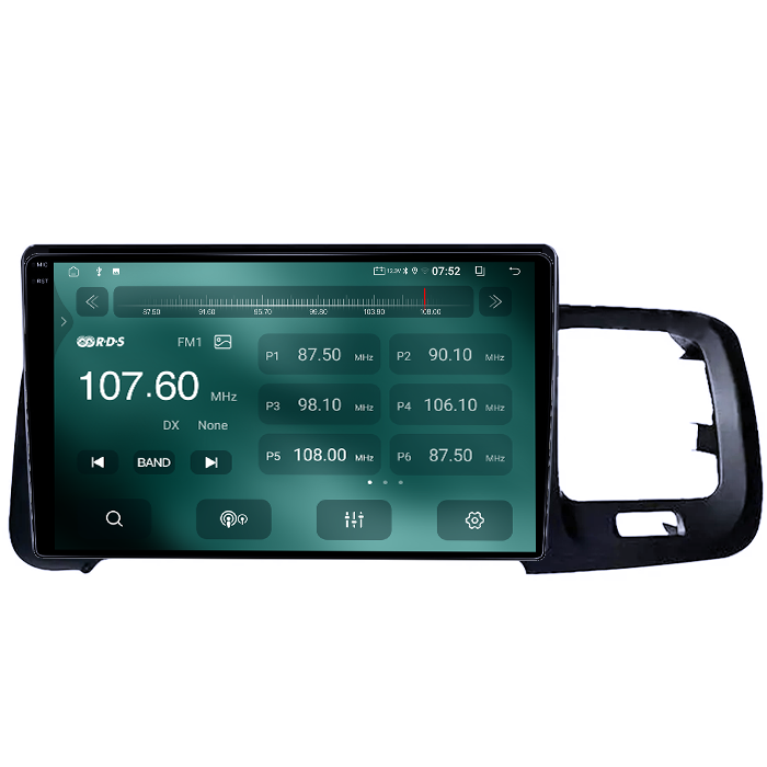 Navigatie dedicata Volvo S60 V60 2011-2020, 8GB RAM 128GB ROM, Octacore, Platforma TS18, Android 14, Display QLED 9", Suporta camera 360", DSP, Carplay&Android Auto, SIM 4G, Ventilator Activ [4]