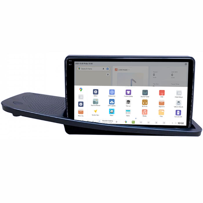 Navigatie dedicata Volvo V70 2007-2012, DUDU3, 4GB RAM 64GB ROM, Octacore, Platforma 8581, Android, Display QLED 9", DSP, Carplay&AndroidAuto [3]