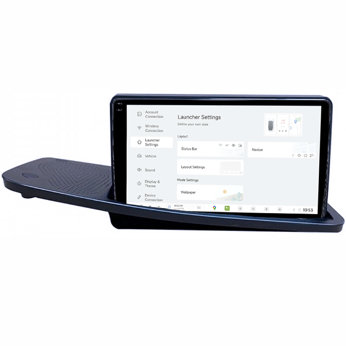 Navigatie dedicata Volvo V70 2007-2012, DUDU3, 4GB RAM 64GB ROM, Octacore, Platforma 8581, Android, Display QLED 9", DSP, Carplay&AndroidAuto [5]