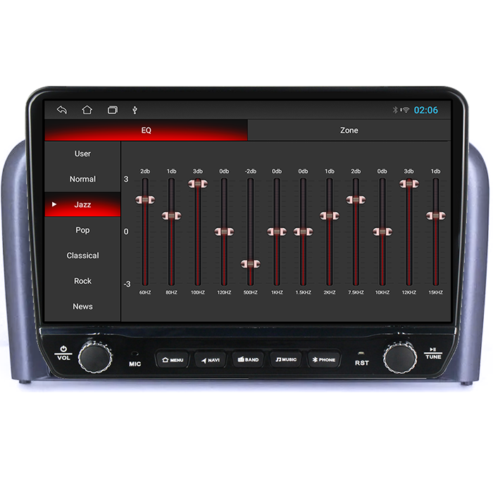 Navigatie dedicata Volvo S80 1998-2006 Tesla cu butoane rotative model 2024, 4GB RAM 64GB ROM, Procesor Quadcore, Android 14, Display QLED 10", DSP, Carplay&Android Aut [2]