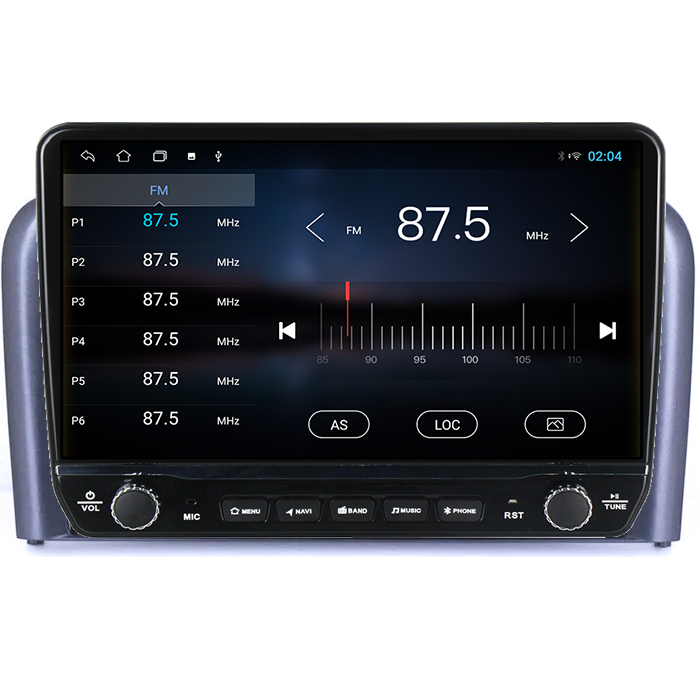 Navigatie dedicata Volvo S80 1998-2006 Tesla cu butoane rotative model 2024, 4GB RAM 64GB ROM, Procesor Quadcore, Android 14, Display QLED 10", DSP, Carplay&Android Aut [3]