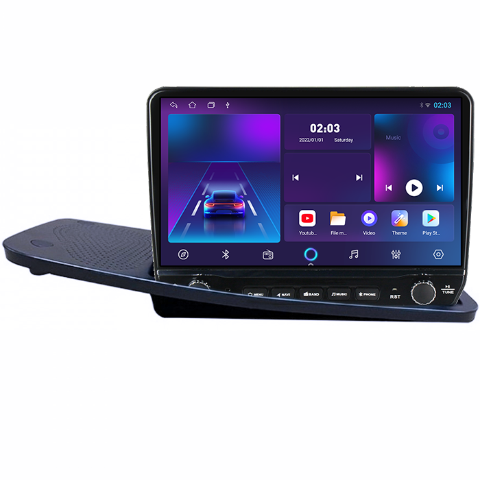 Navigatie dedicata Volvo V70 2007-2012 Tesla cu butoane rotative model 2024, 4GB RAM 64GB ROM, Procesor Quadcore, Android 14, Display QLED 10", DSP, Carplay&Android Auto [5]